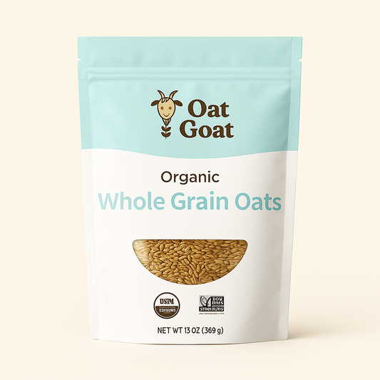 Organic Whole Grain Oats (3lbs)